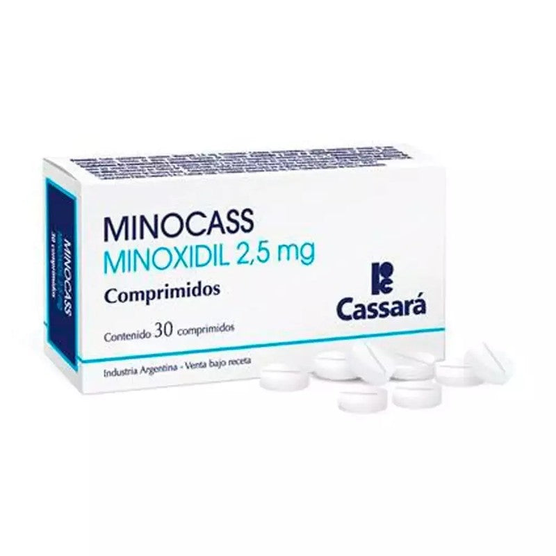 Minocass Comprimidos x 30 Unidades (Minoxidil)