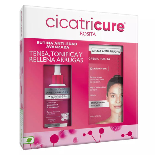 Cicatricure Serum Antiarrugas x 30 ml + Crema Antiarruga x 30 Gr
