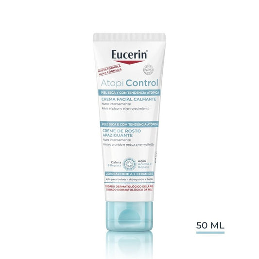 Eucerin Atopi Control Piel Seca Rostro x 50 ml
