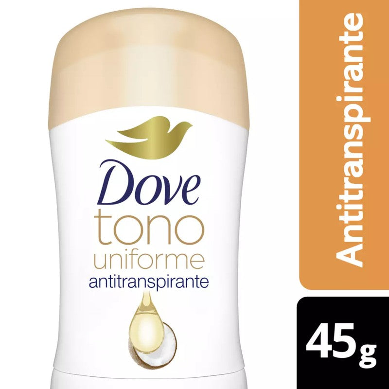Dove Deo Br Ap Mujer Tono Uniforme Coco x 45 Gr