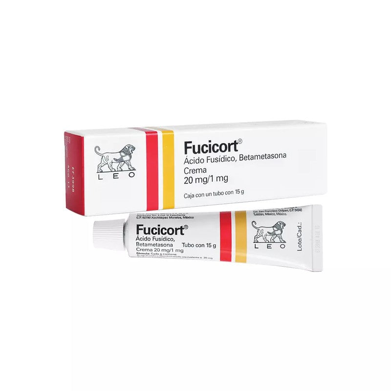 Fucicort Crema x 15 Gr (Betametasona/Acido Fusidico)