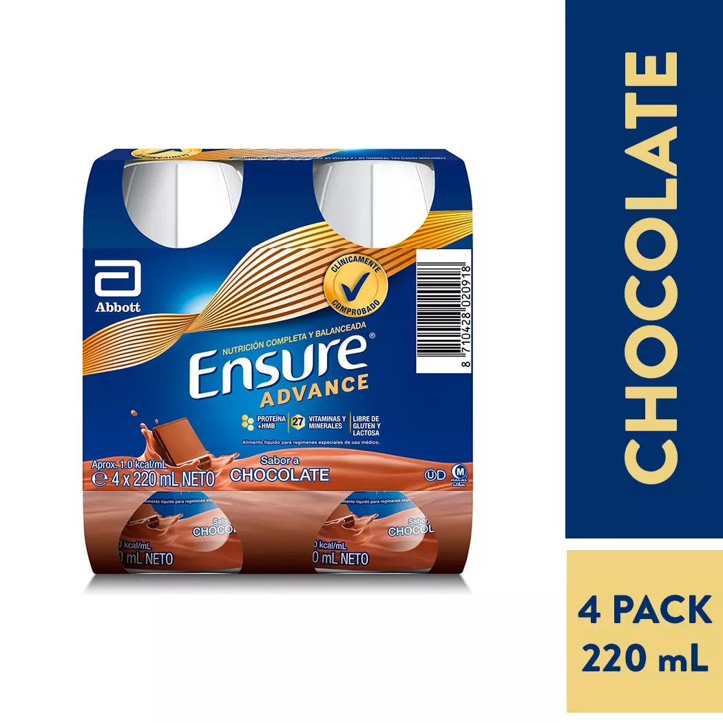 Ensure Adv Chocolate x 220 ml (Vitaminas Y Suplementos)