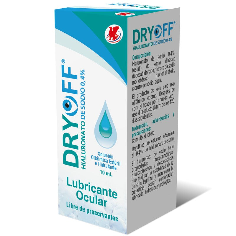 Dryoff 0,4% Sol.Oft 10 ml (Hialuronato De Sodio)
