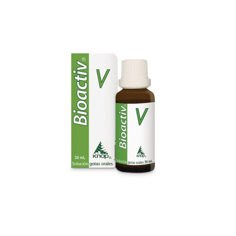 Bioactiv V Gotas x 30 Cc Knop (Antimonium Crudum/ Ignatia Amara C9/ Natrium Muriaticum)