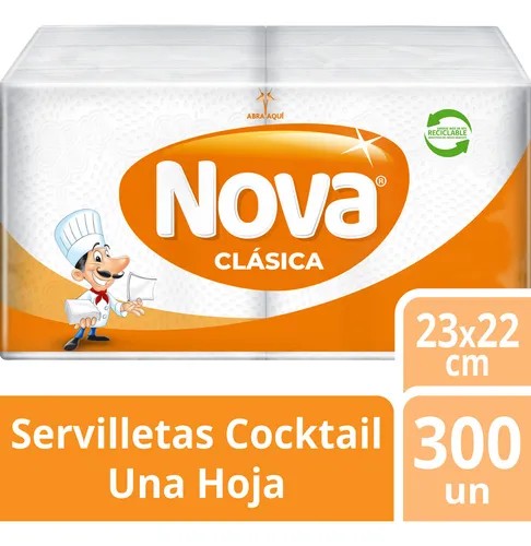 Nova Clasica Coctel x 300 Unidades