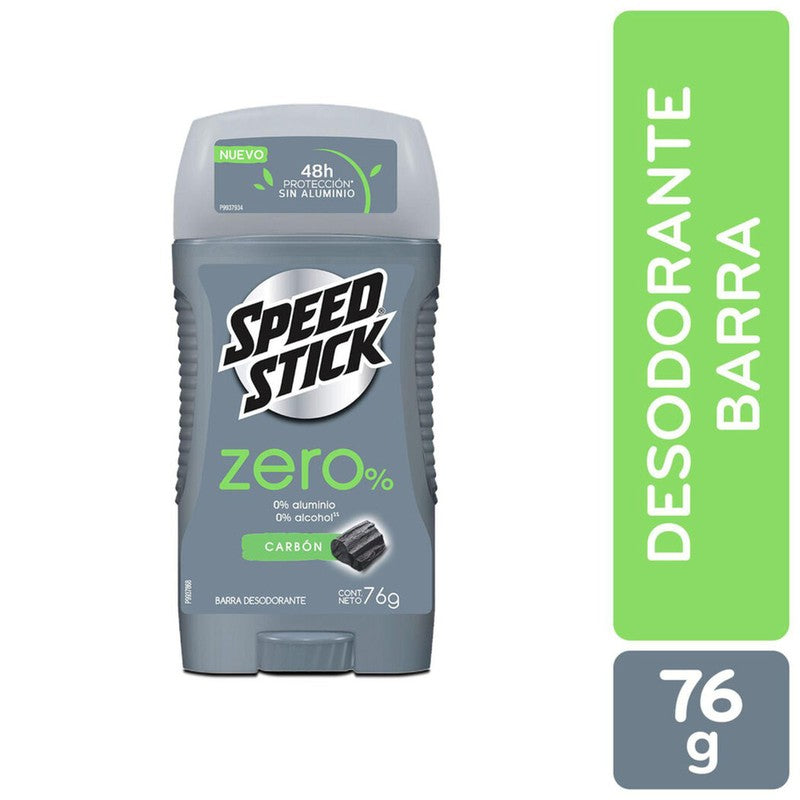 Speed Stick Deo Barra Zero Carbon x 76 Gr (Desodorantes)