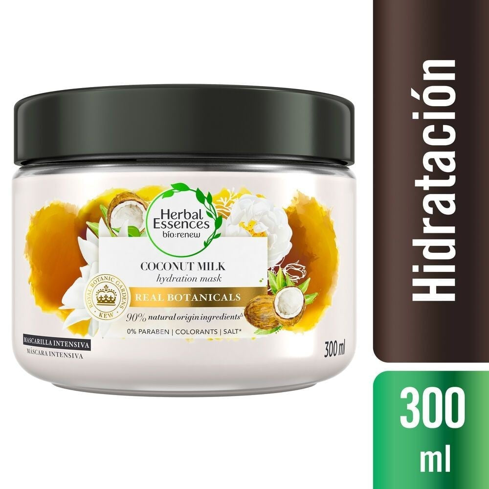 Herbal Essences Mascarilla Intensiva Hidratacion Coconut Milk x 300 ml