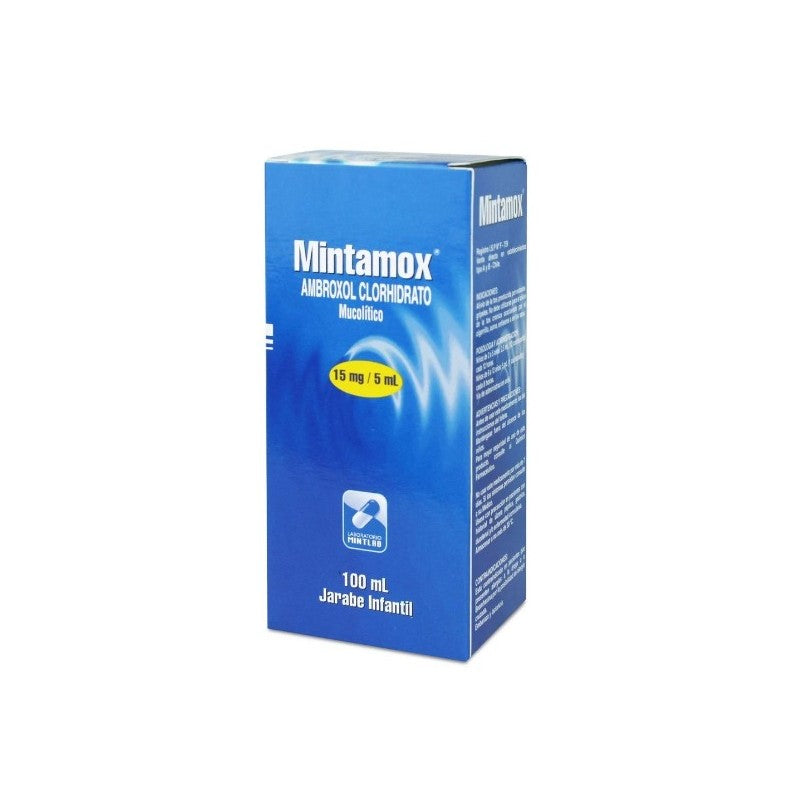 Mintamox Ped Jarabe 15 mg x 100 ml (Ambroxol)