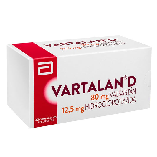 Vartalan D Fuerte Comprimidos x 42 (Valsartan/Hidroclorot)