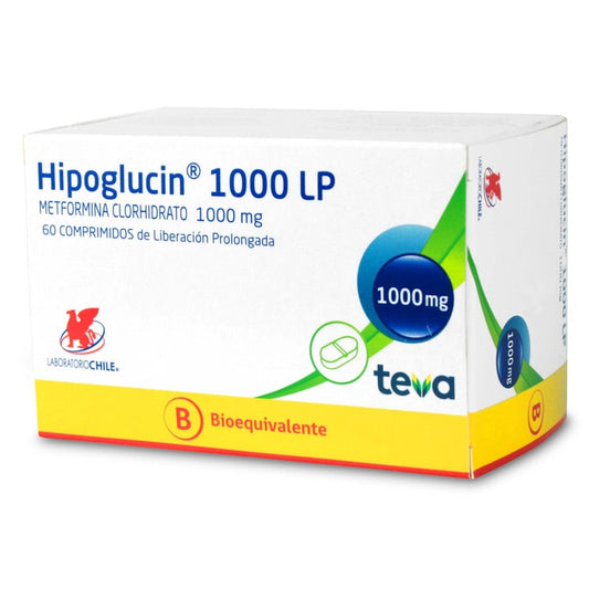 Glicosol Hipo Comprimidos 50/1000 mg x 60 (Vildagliptina/Metformina)
