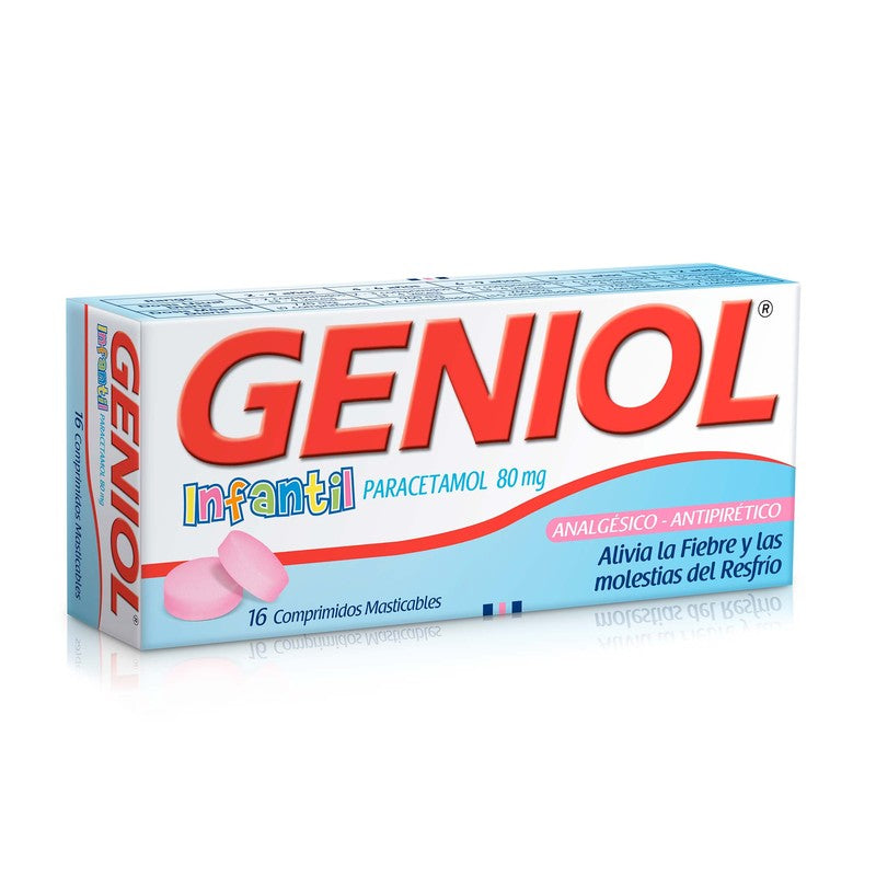 Geniol Comprimidos 80 mg x 16 (Paracetamol)