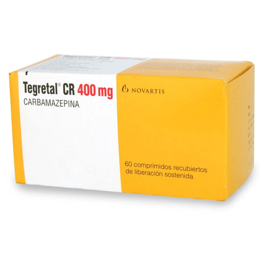 Tegretal-Cr Comprimidos 400 mg x 60
