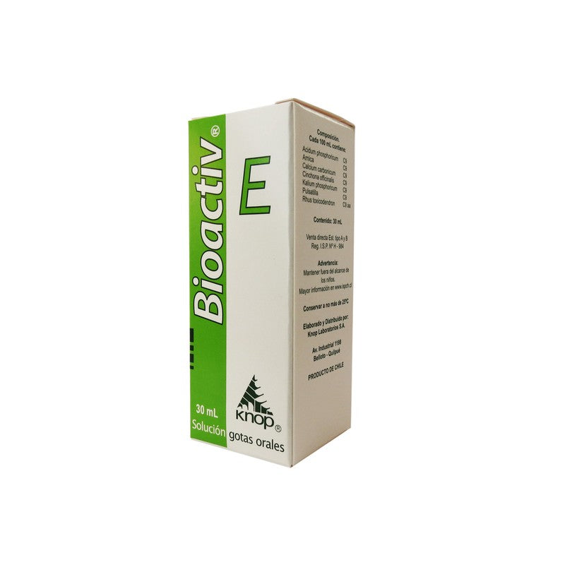 Bioactiv E x 30ml (Bioactiv E / Acidum Phosphoricum / Arnica / Calcium Carbonicum / Cinchona Officinalis / Kalium Phosphoricum / Pulsatilla)