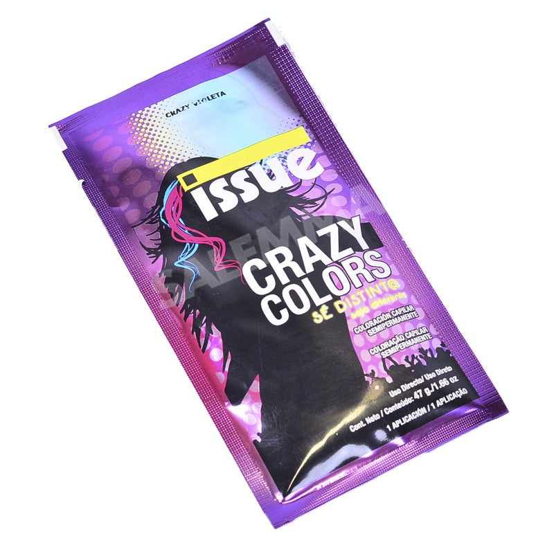 Issue Crazy Color Violeta x 47 Gr