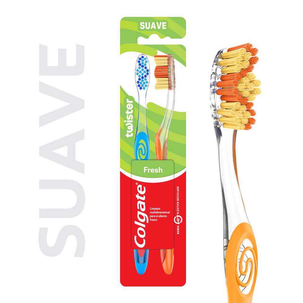 Colgate Cep Dental Twister x 3 Unidades (Cepillos Dentales Adulto)