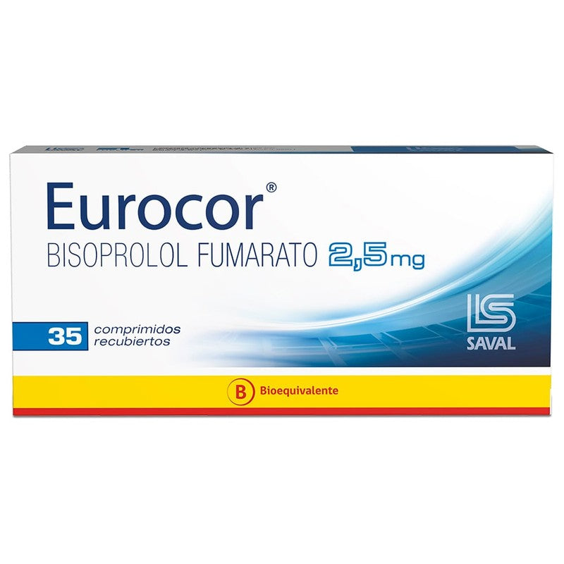 Eurocor Comprimidos 2,5 mg x 35 (Bisoprolol)