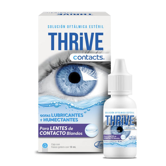Thrive 0,1% Solución Oftálmica Contacs x 10 ml (Edeato Disodico/Acido Sorbico)