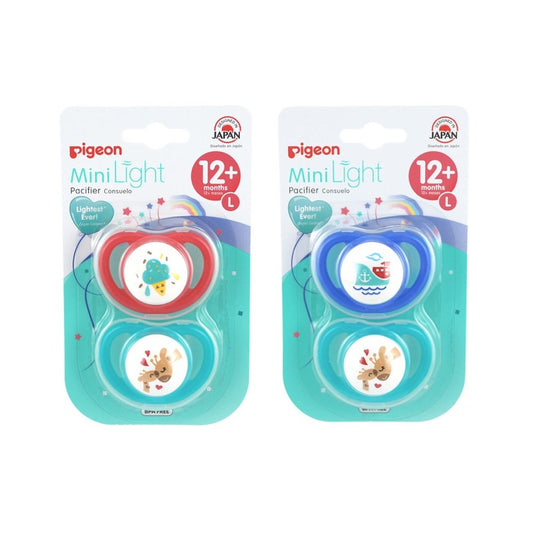 Pigeon Chupete Mini Light Chupete Oso Lila Metros x 1 Unidades
