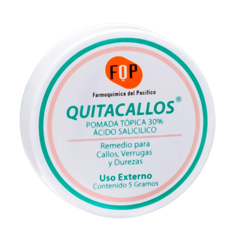 Quitacallos Ungüento x 5 Gr (Acido Salicilico 30 G/ Acetato De Amilo)