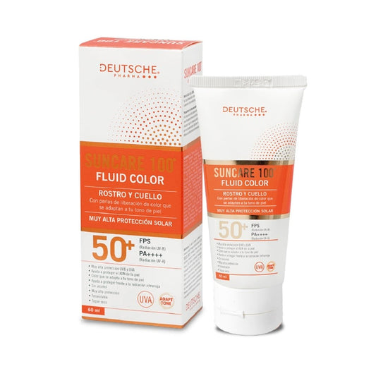 Suncare 100 Fluid Color Fps 50+ x 60 ml (Proteccion Solar)