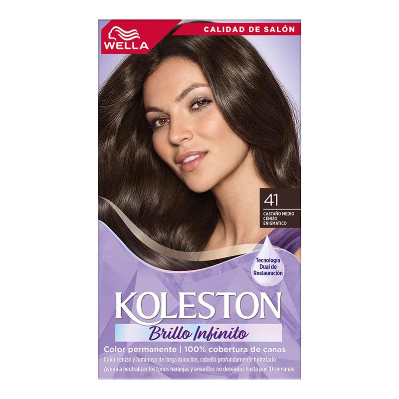 Koleston Tinte Kit 41 Castano Mediano Cen (Coloracion)