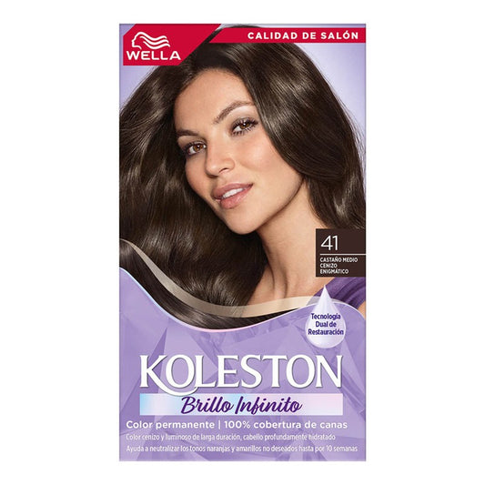 Koleston Tinte Kit 41 Castano Mediano Cen (Coloracion)