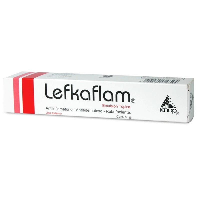 Lefkaflam Crema x 50 Gr (Arnica/ Eucalipto/ Mentol/ Rosmarinus)