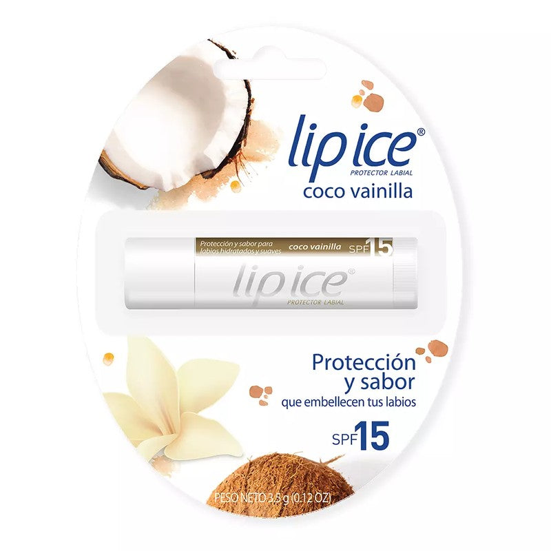 Lip Ice Coco/Vain F15 x 3,5 Gr (Proteccion Solar)