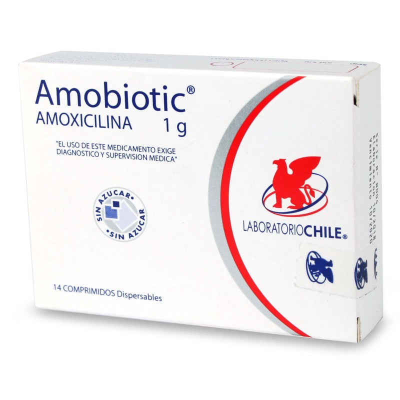 Amobiotic Comprimidos 1 Gr x 14 (Amoxicilina)
