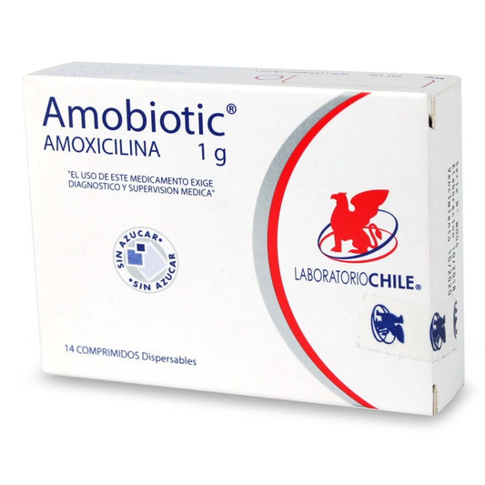 Amobiotic Comprimidos 1 Gr x 14 (Amoxicilina)