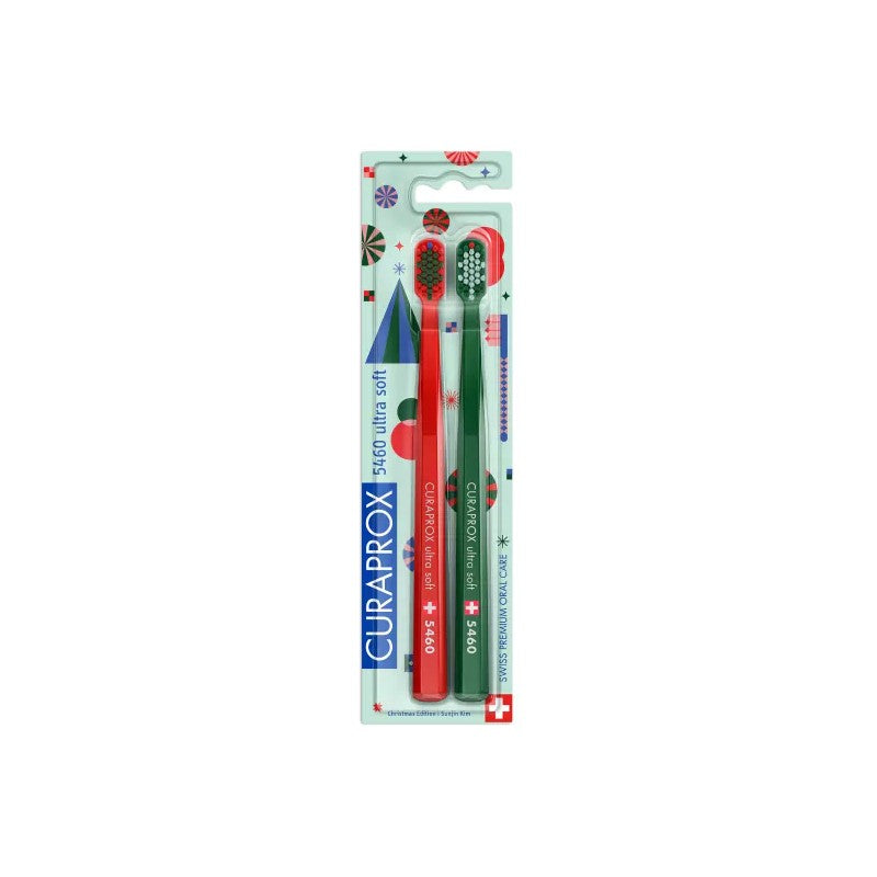 Curaprox Cepillo Dental 5460 Duo Christmas Edition 2025