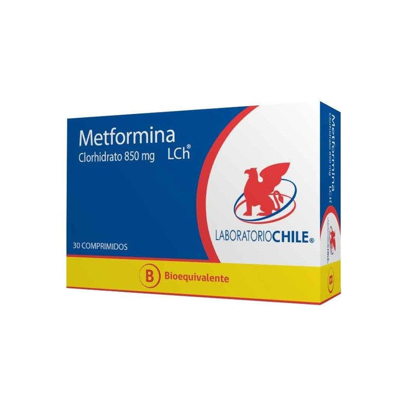 Metformina Comprimidos 850 mg x 30 And