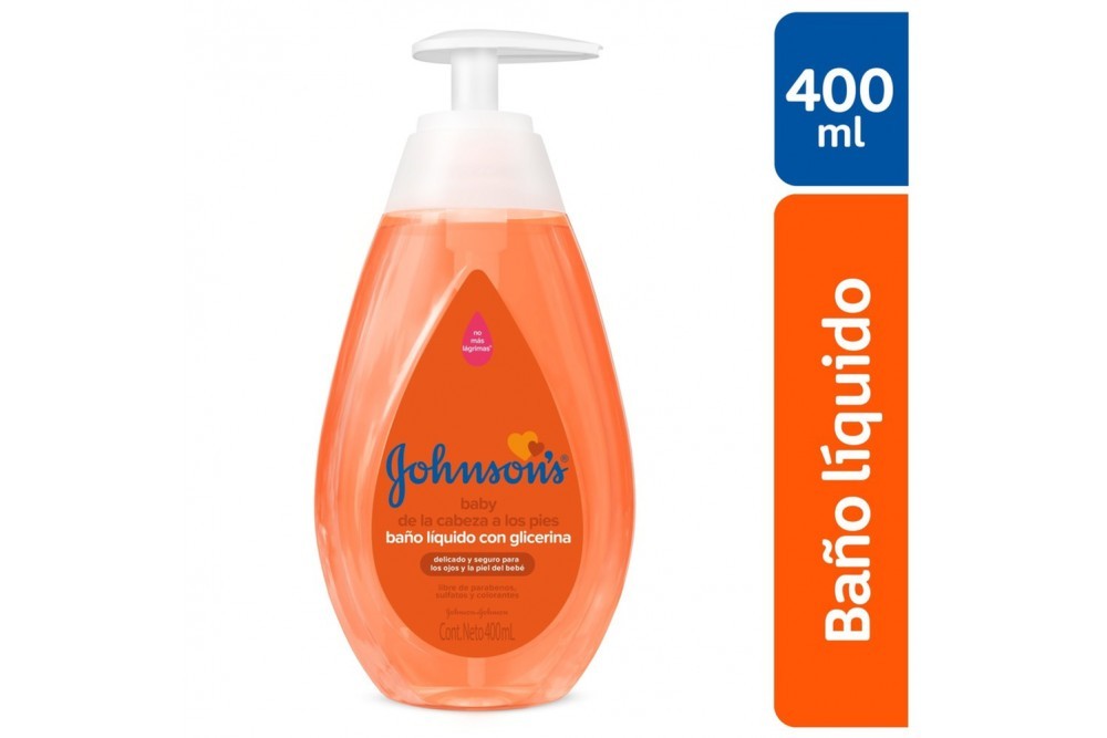 Jonhson Baby Baño Glicerina 400ml (Jabon Liquido)