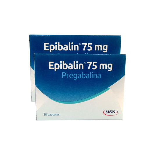 Epibalin Cápsulas 75 mg x 30 (Pregabalina)
