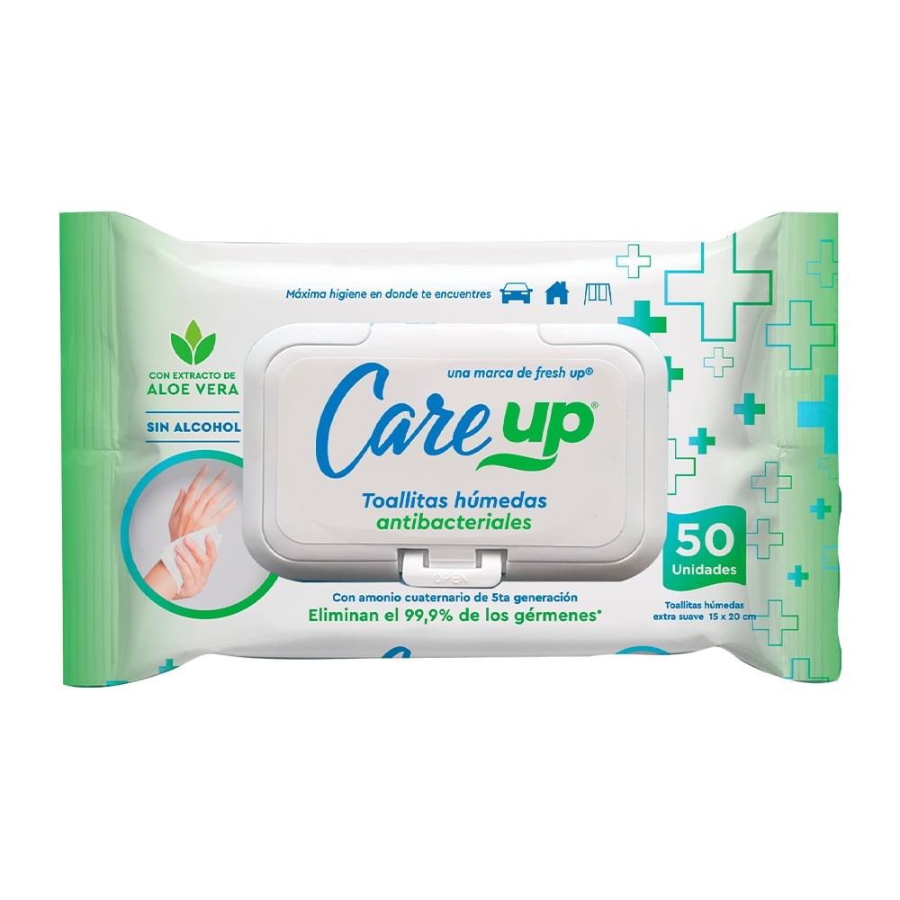 Care Up Toalla Humeda S/Tapa x 50 Unidades