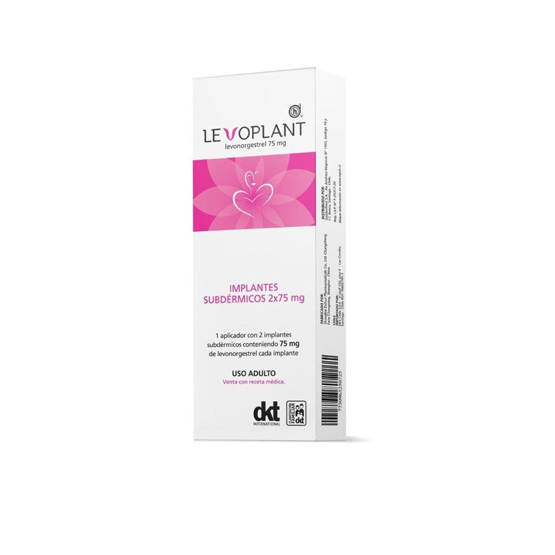 Levoplant Levonogestrel Implante 75 mg x 2 (Levonorgestrel)