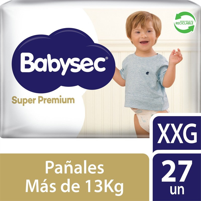 Babysec Super Premium Metros x 70 Unidades
