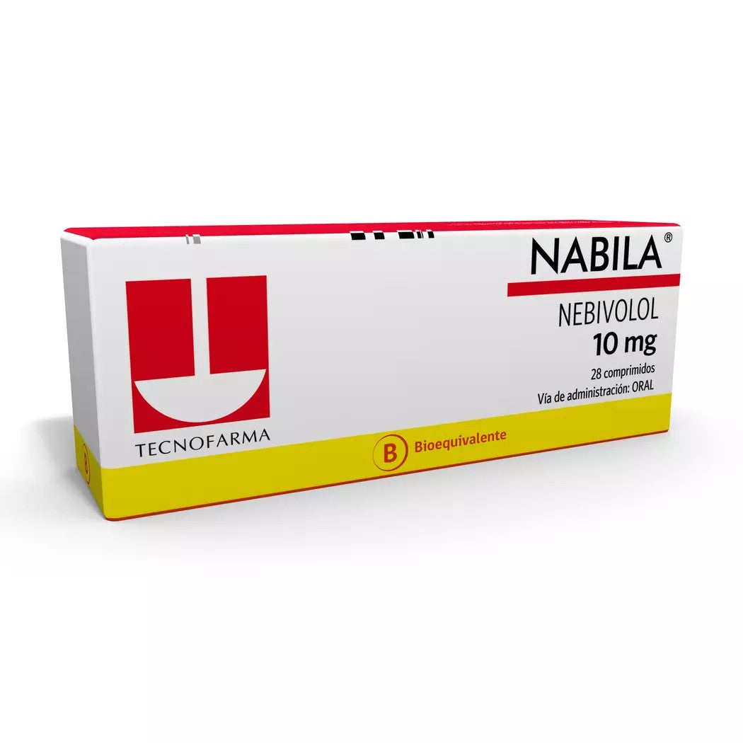 Nabila Comprimidos 10 mg x 28 (Nebivolol)
