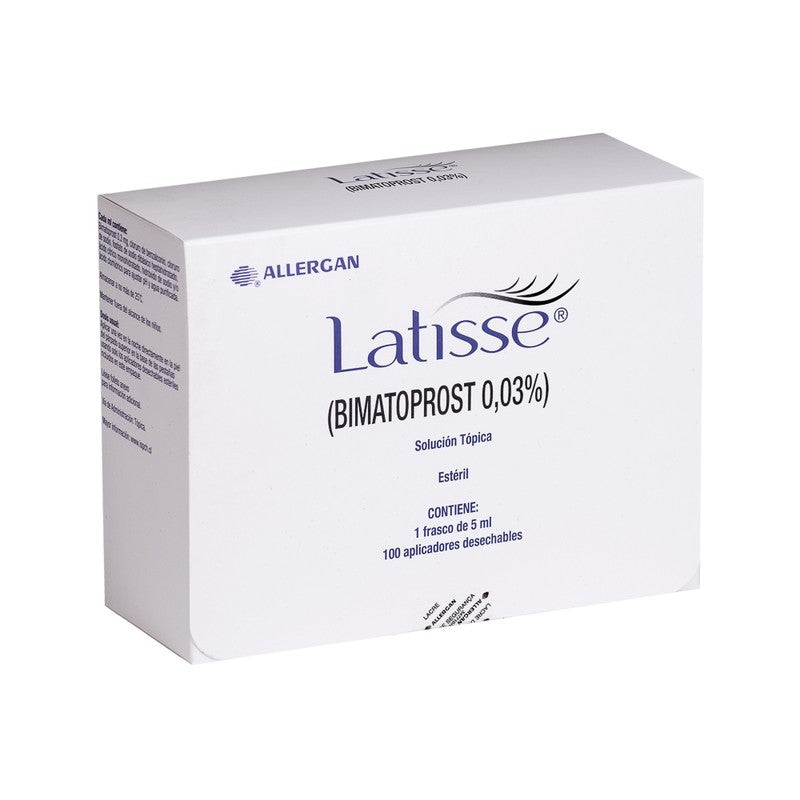 Latisse Solución 0,03%/5ml x 100 (Bimatoprost)