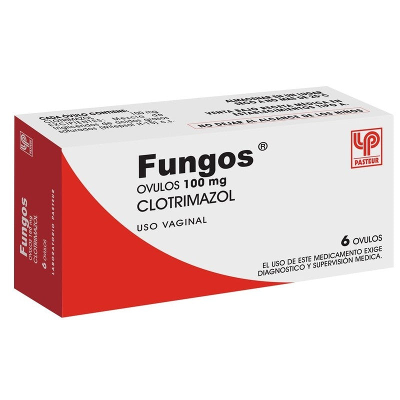 Fungos Ovu 100 mg x 6 (Clotrimazol)