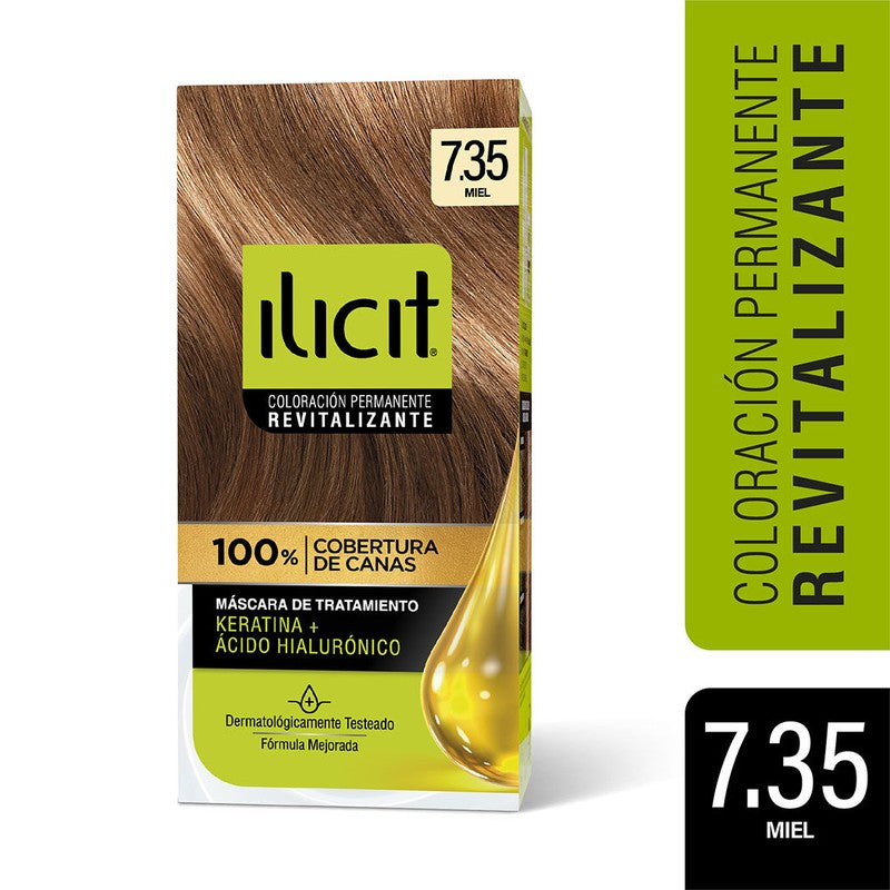 Ilicit 7/35 Miel x 45 Gr (Coloracion)
