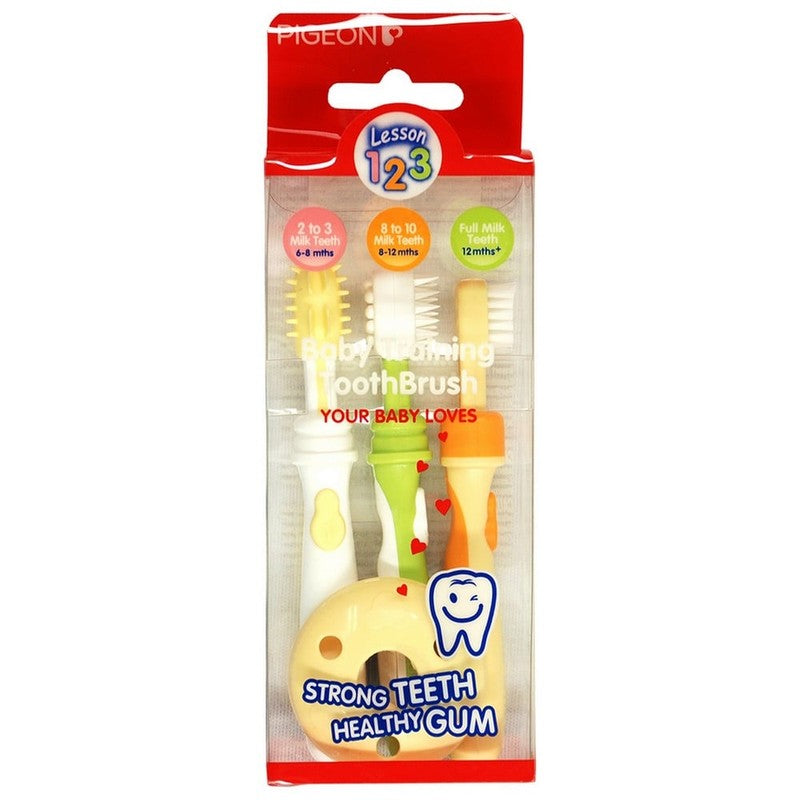 Pigeon Cepillo Dental De Aprendizaje Etapa N 1 (Cepillos Dentales Infantil)