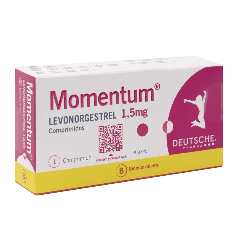 Momentum 1,5 mg Comprimidos x 1 (Levonorgestrel)