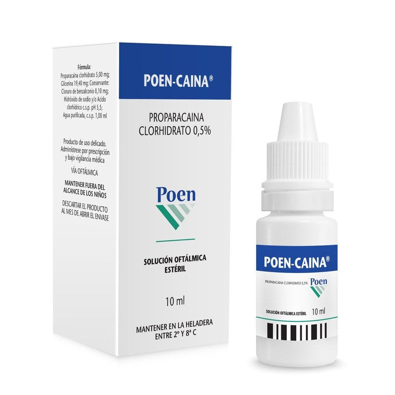 Poencaina Gotas x 10 ml (Proparacaina)