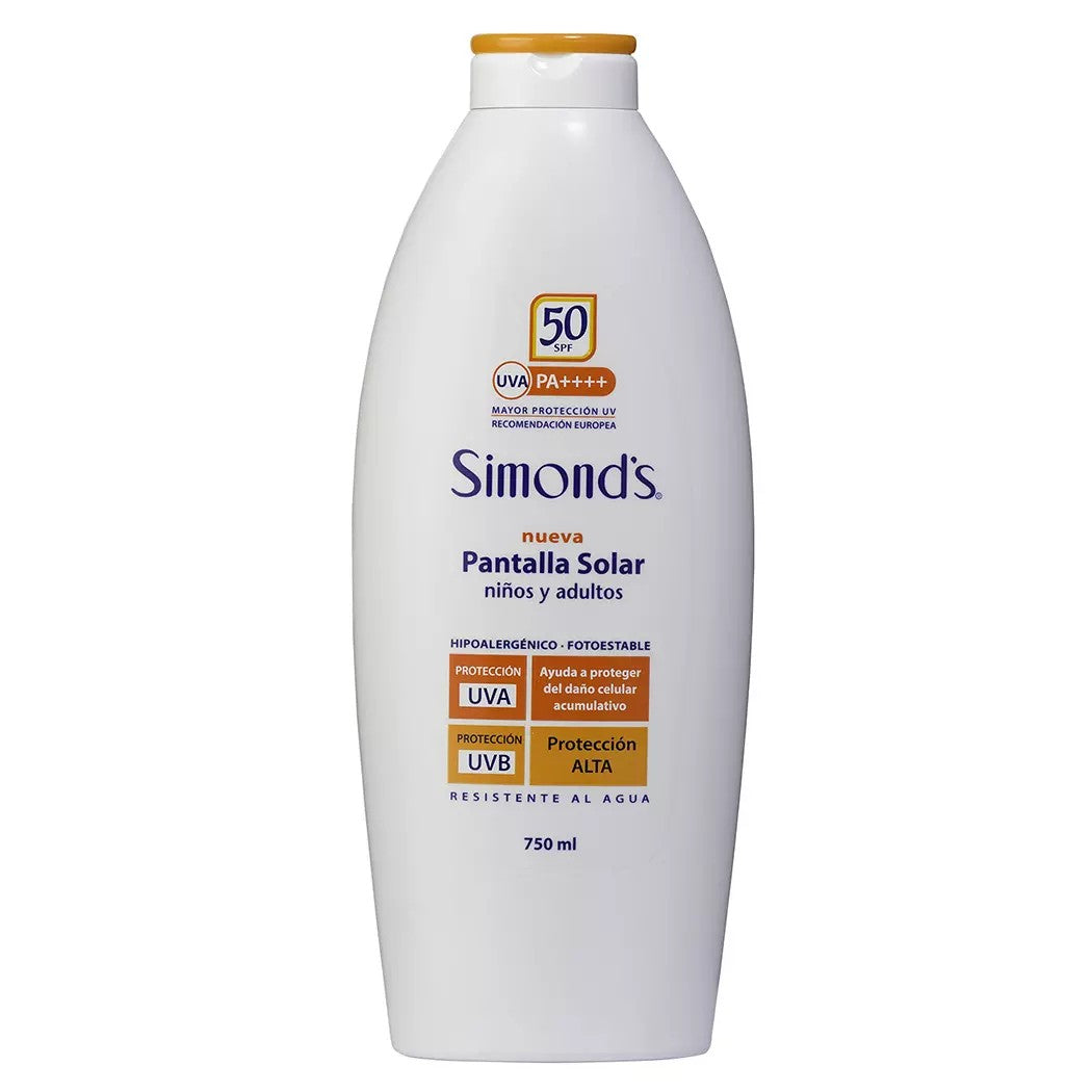 Simonds Fps 50 Solar Pantalla x 750 ml
