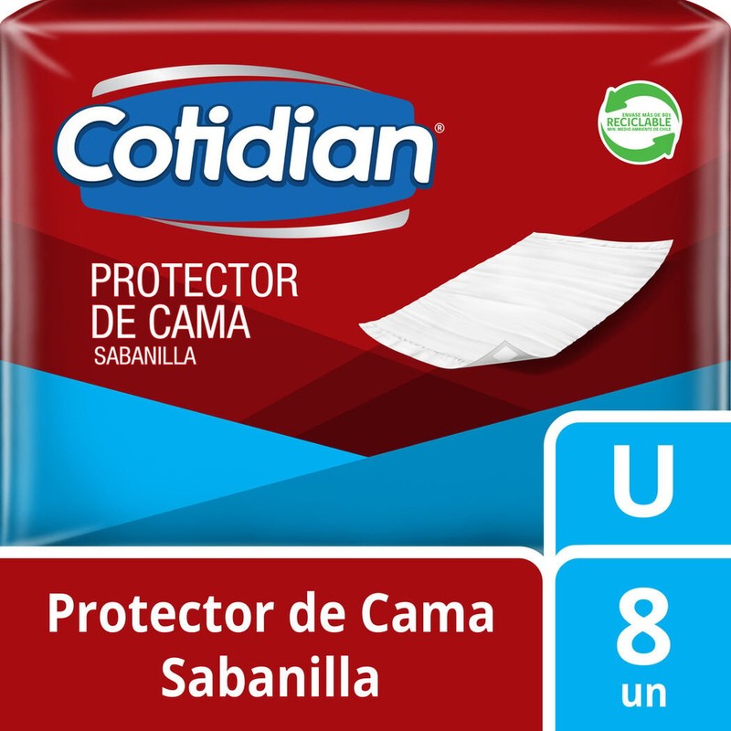 Cotidian Sabanilla Unidades x 8 (Sabanillas)