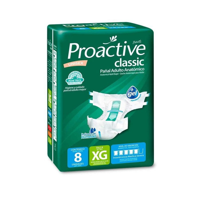 Proactive Adl Xgde Panal x 8 (Pañal Adulto)