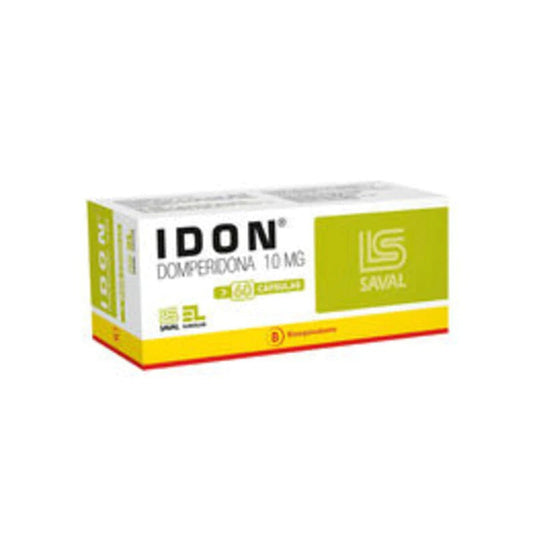 Idon Cápsulas 10 mg x 60 (Domperidona)