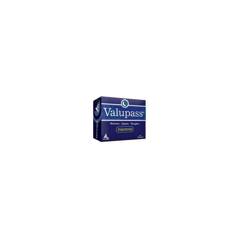 Valupass Cápsulas x 60 (Valeriana/ Humulus Lupulus/ Pasiflora)