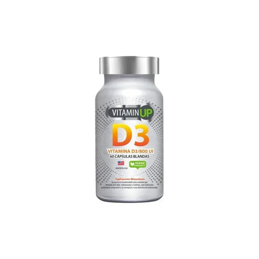 Vitamin Up Vitamina D3 800 Ui Cápsulas x 60 (Vit D3 800 Ui)